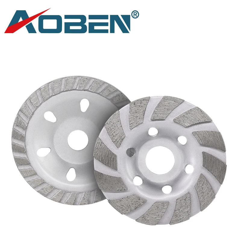 AOBEN 100mm Diamond Grinding Wheel Disc Bowl Shape Blade Abrasives Concrete Tools Granite Stone Ceramic Cutting Grinding Wheels