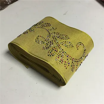 

African ASO OKE Headtie With Beads High Quality Belt Wedding Party nigerian aso oke headtie -30