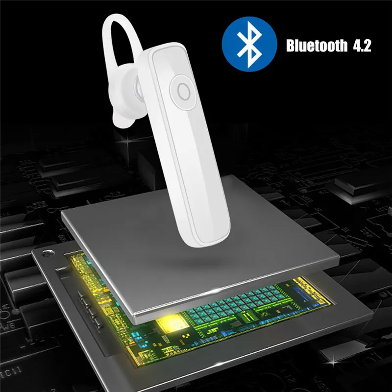 M165 Mini Bluetooth Earphone Stereo Bass Bluetooth Headset Handsfree earphones Wireless headphones With Mic For All Smart Phones 6