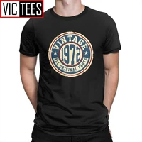 Vintage 1972 All Original Parts T Shirt for Men Novelty Short Sleeve 100% Cotton T-Shirts O-Neck Funny Tees