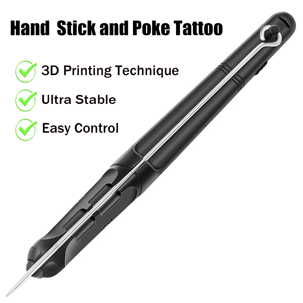 Stick And Poke Needle Hand Tool Tattoo Pen Stick Poke Diy Tattoo Stick
