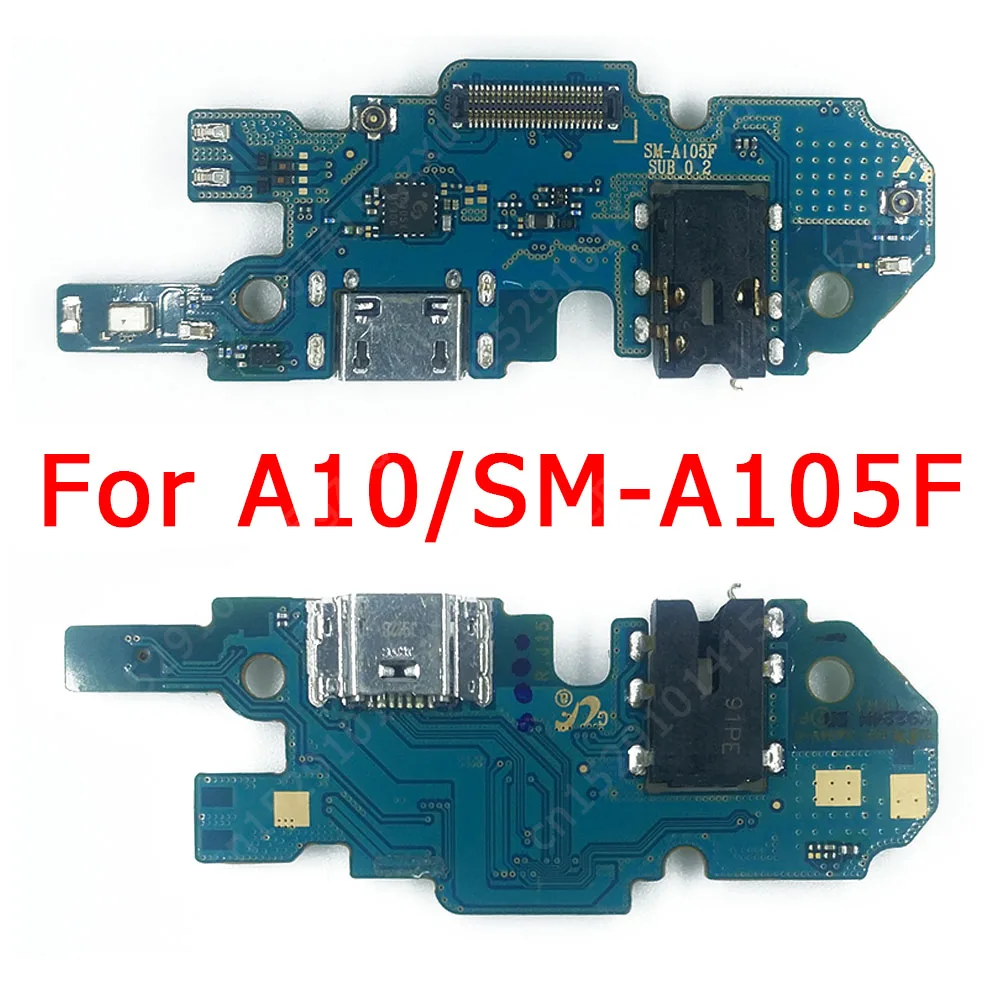 Оригинальная зарядная Плата USB для Samsung Galaxy A10 зарядный порт A105F PCB док разъем