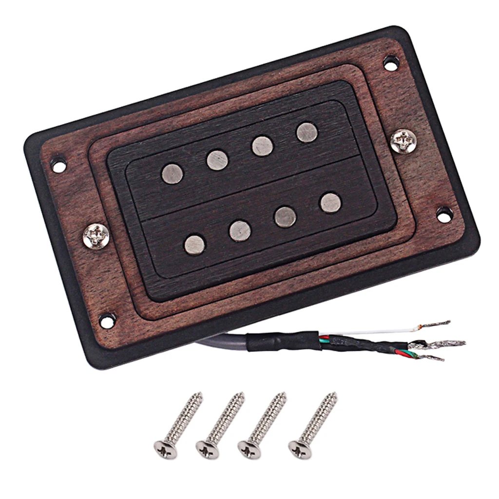 4-струнная Alnico 5 Humbucker для гитары Электрический аксессуар для Укулеле