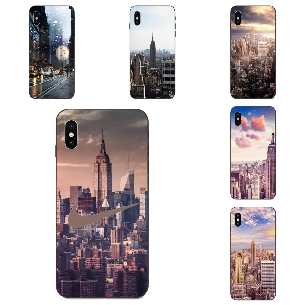 Прекрасный Nyc Нью-Йорк городской пейзаж качество для huawei mate 9 10 20 P8 P9 P10 P20 P30 Lite Mini Play
