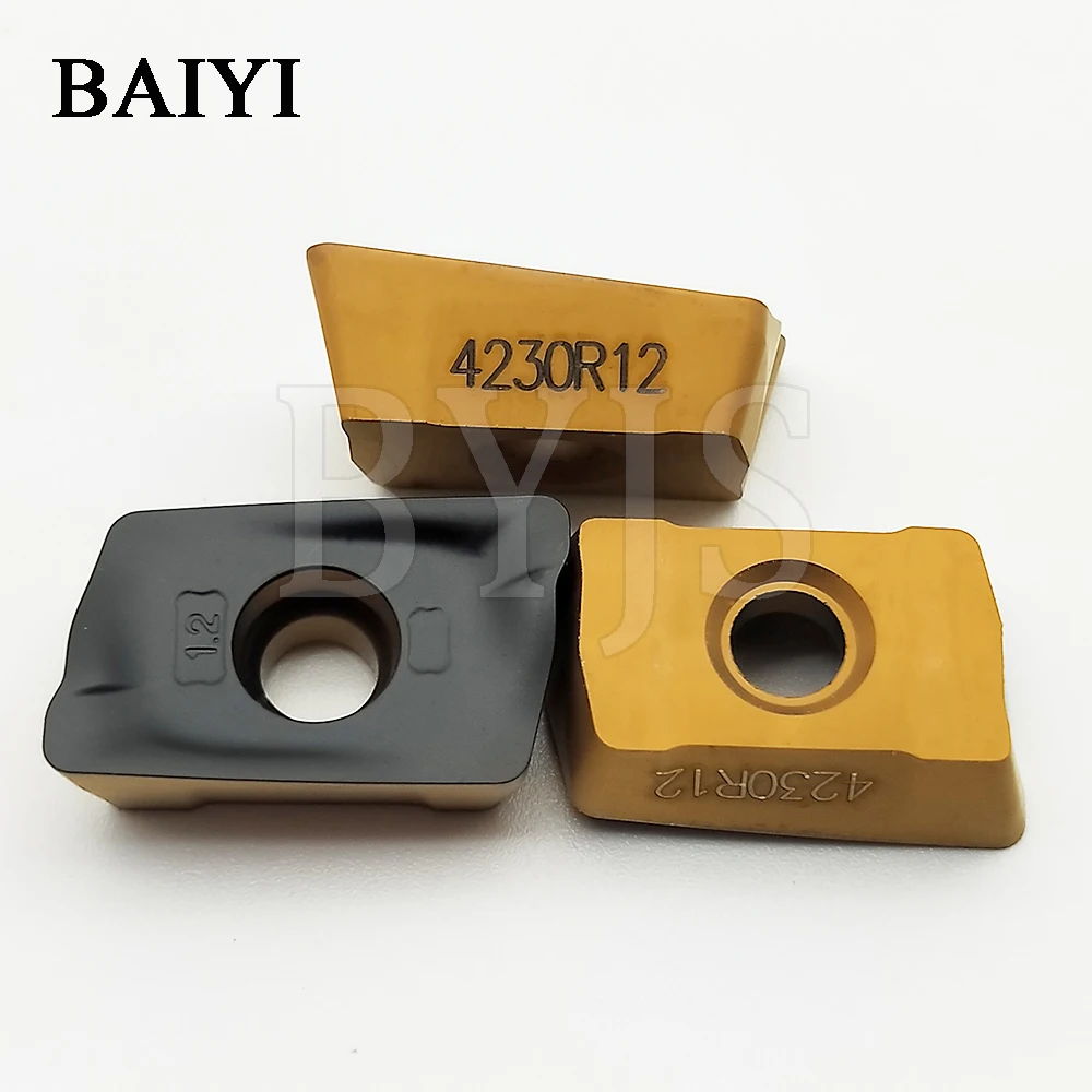 10 шт. R390-180612M PM 4230 вставки для карбида фрезерные станки, режущие инструменты
