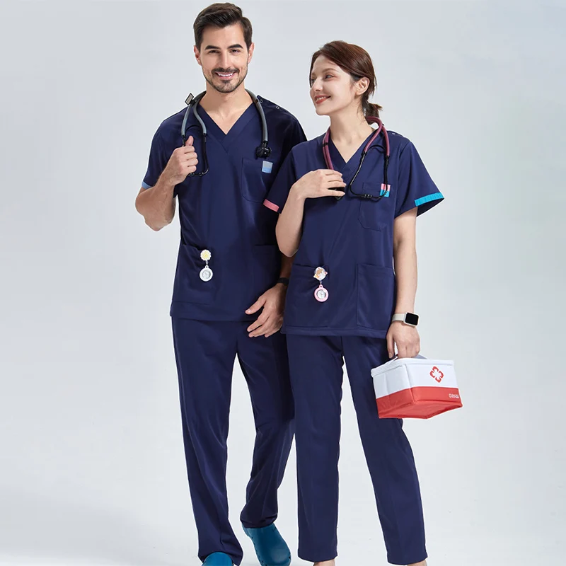 زي حريري للممرضات والعناية بالجمال، إضافة طبية للن...