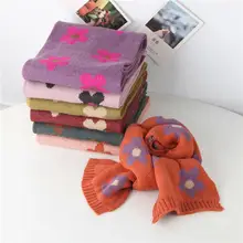 Модный детский зимний шарф, ветронепроницаемый шерстяной вязаный шарф-шаль, шарф для шарфа женски, секретный Карманный шарф, echarpe hiver femme# TN19