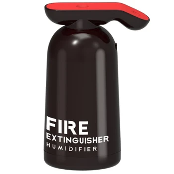

250ML Fire Extinguisher Ultrasonic Air Humidifier Aroma Essential Oil Diffuser for Home Car USB Fogger Mist Maker