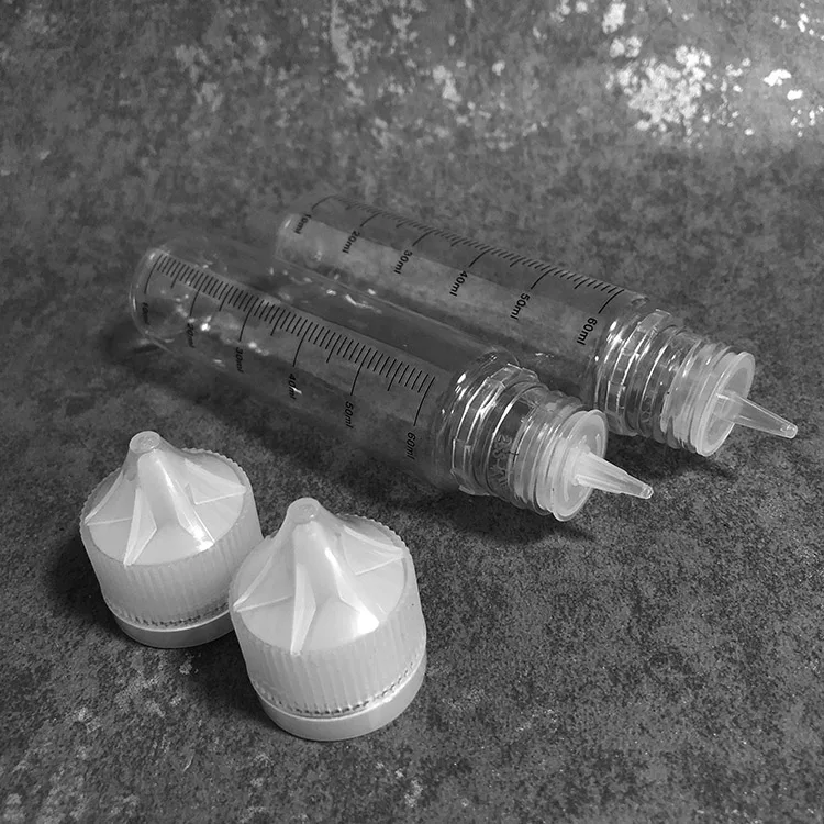 1 шт. 60 мл заправка Vape бутылка для электронных жидкостей прозрачная бутылка-капельница со шкалой аксессуары для электронных сигарет