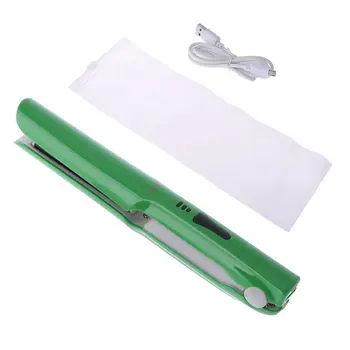 

Wireless Hair Straighteners Fast Heating USB Rechargeable Ceramic Curling Tool X7JA