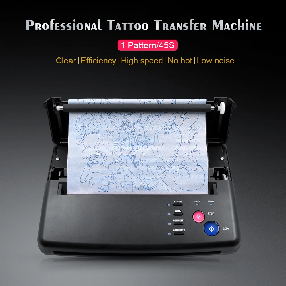 Tattoo Transfer Printer Machine With 25PC Smart Network Tattoo