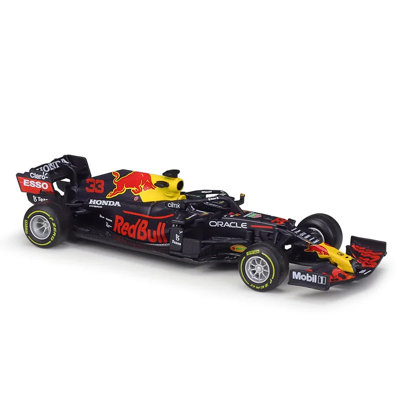 Модель автомобиля Bburago 1:43 2021 F1 Red Bull Racing RB16B 33 # Max Verstappen 11 Sergio Перез Формула 1