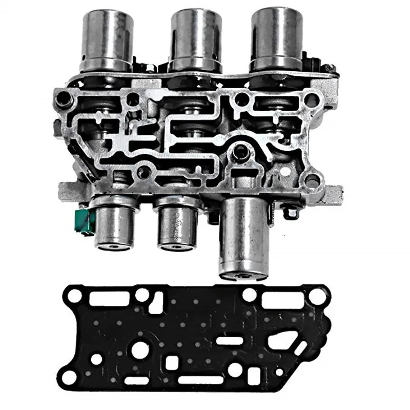 

Transmission Solenoid Block Solenoid Pack 4F27E Tested Fit for Ford Mazda Transmission Valve Body with Solenoid