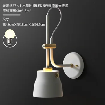 通販 連続システムオリジナリティデザイナー業界風人格錬鉄製の通路レストラン柔軟な鉱山ハンマー壁ランプ