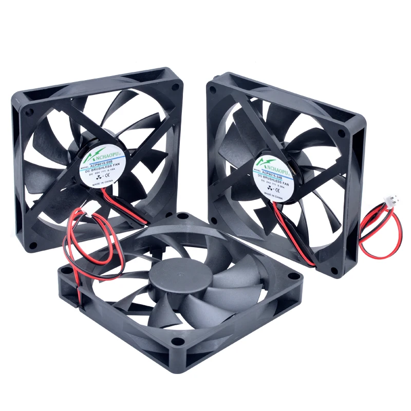 Ultra-fino Ventilador Adequado para o Inversor de Potência do Chassi Rolamento de Esferas Duplo Acp9015 92 Centímetros 92x92x15 mm dc 5v 12v 24v - Imagem 3