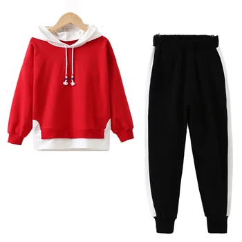 

Two spring hoodies for children with long sleeves for spring and autumn