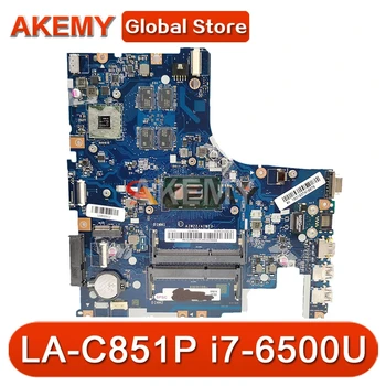 

Akemy For Lenovo IdeaPad 500-15ISK 500-15 Laotop Mainboard LA-C851P Motherboard with i7-6500U R7 GPU