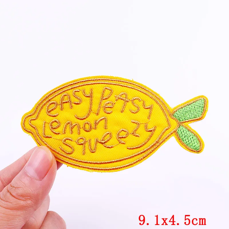 Rainbon Cartoon Letter Applique Embroidered Patches On Clothes DIY Love Heart Patch Iron On Patches For Clothing Stickers Badges 