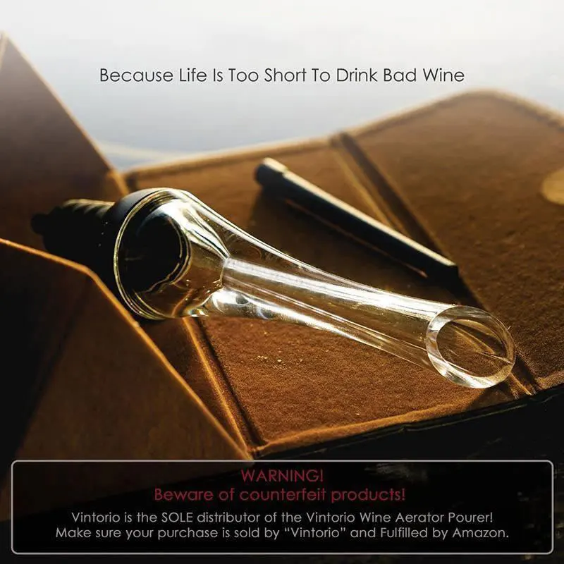 Practical Wine Aerator&Pourer Spout Home Party Banquet Barware Kitchenware Tool