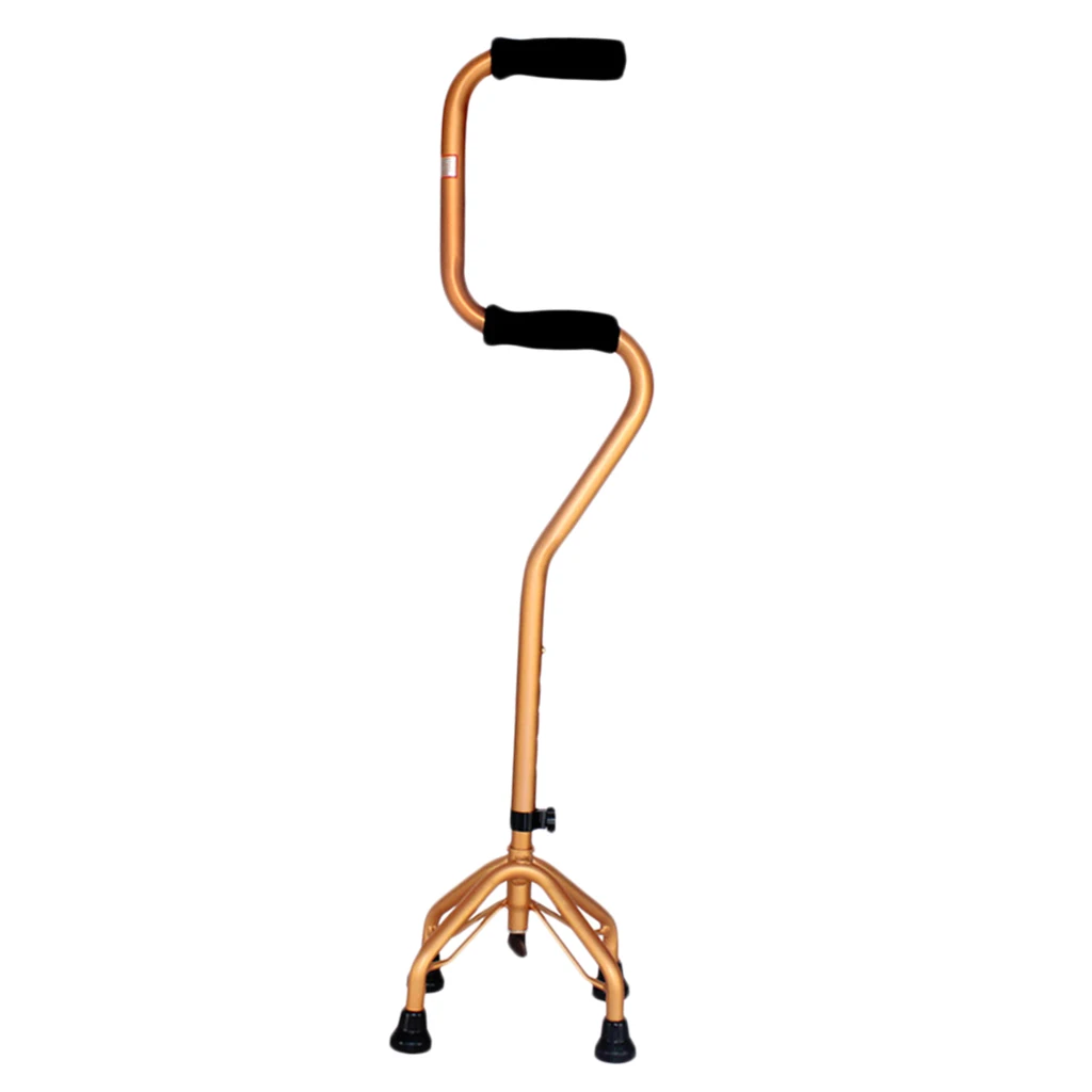 Bathroom Skid Resistance Aluminium Hiking Walking Sticks Ladder Crutches Trekking Pole Lightweight Walking Cane for Men Women 