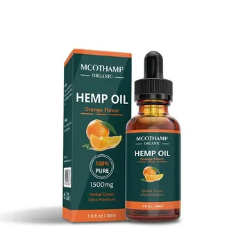 

Hemp Seed Oil Orange Care Essential Oil Sleep Improvement Body Beauty Care Skin Care Natural Hemp Essential Oil