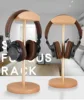 Universal Wood Headphone Stand Creative Display for bracket for Headset Simple Holder Rack Hang Non-slip Space Saving ► Photo 3/6