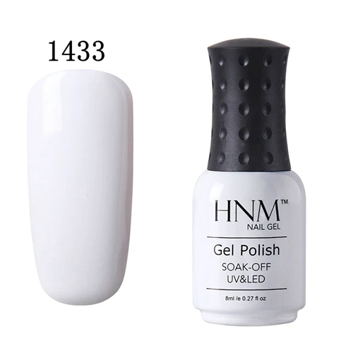 1433 HNM 8 мл УФ-гель для ногтей светодиодный светильник Гель-лак 58 цветов Гель-лак чистые цвета Полупостоянный Гель-лак для ногтей основа Топ - Цвет: 1433