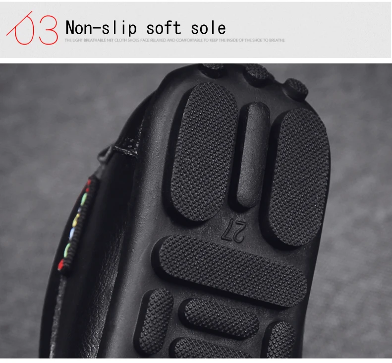 2019 New Autumn Genuine Leather children's Shoes for Boys Mocassins Fashion Kids Shoes For Girls Boys Casual Flat Slip On Loafers (5)