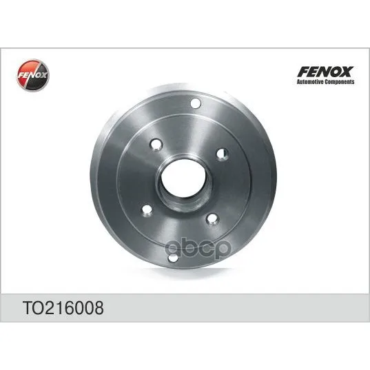 Барабан Тормозной Renault Logan/Clio/Megane(D=180mm) Fenox To216008 FENOX арт. TO216008