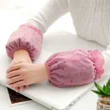 Cartoon Waterproof Cuff Korean-style Cute Students Office Antifouling Long Sleeves Autumn And Winter Daily Use Oversleeve Wholes