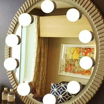 

Bathroom Dressing Table LED Makeup Lamp Wall Bulb Vanity Cosmetic Mirror Light Easy to Install Home Decor