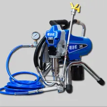 Профессиональный электрический безвоздушный распылитель краски поршневая краска ing машина 390 395 с 2200 Вт Мотор прямые продажи с фабрики