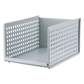 

Multi-Function Plastic Drawer Storage Organizer Basket Detachable for Bedroom Wardrobe Closet Organize TB Sale