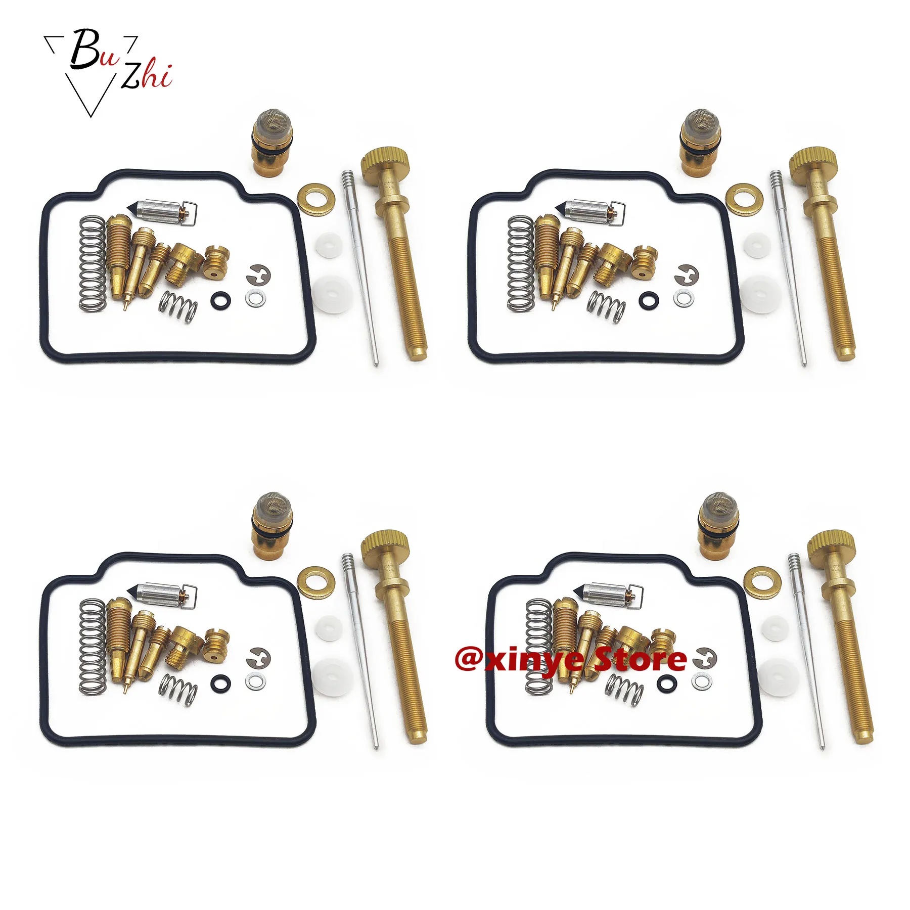 Carburetor repair kit floating needle seat needle valve gasket air screw parts for Polaris Sportsman 500