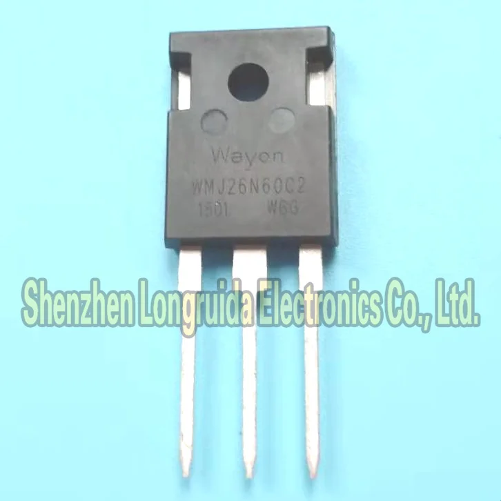 10pcs Wmj26n60c2 To247 Mosfet Transistor 26a 600v Battery