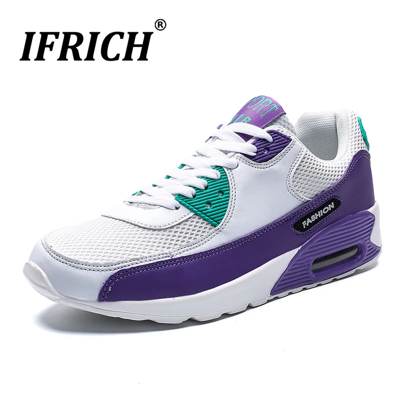 Air Sole Спортивная обувь для мужчин удобные брендовые новые кроссовки размер 39-46 на шнуровке уличная сетка Фитнес Спортивная обувь для