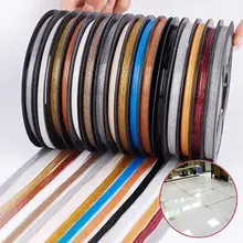 6 Meters/roll Mildewproof Waterproof Self-adhesive Beauty EdgeCeramic Tile Gap Tape Sticker Edge Wall Floor Line Stickers Tape
