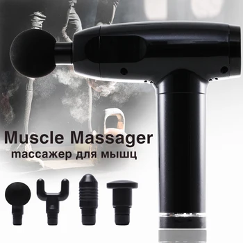 

LCD Display Massage Gun Fascia Gun Body Massager Muscle Booster Mini Electric Muscle Massager Guns Massage Gun Muscle Relaxation