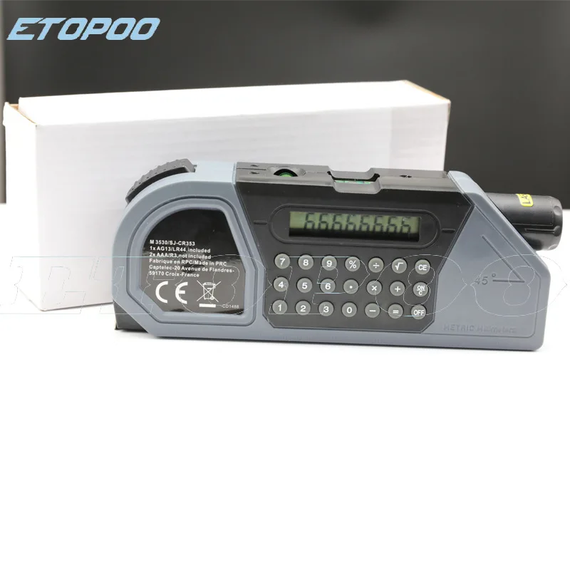 

Huo Te Multi-functional with Calculator Tape Measure Laser Horizontal Ruler Send Sucker Customizable
