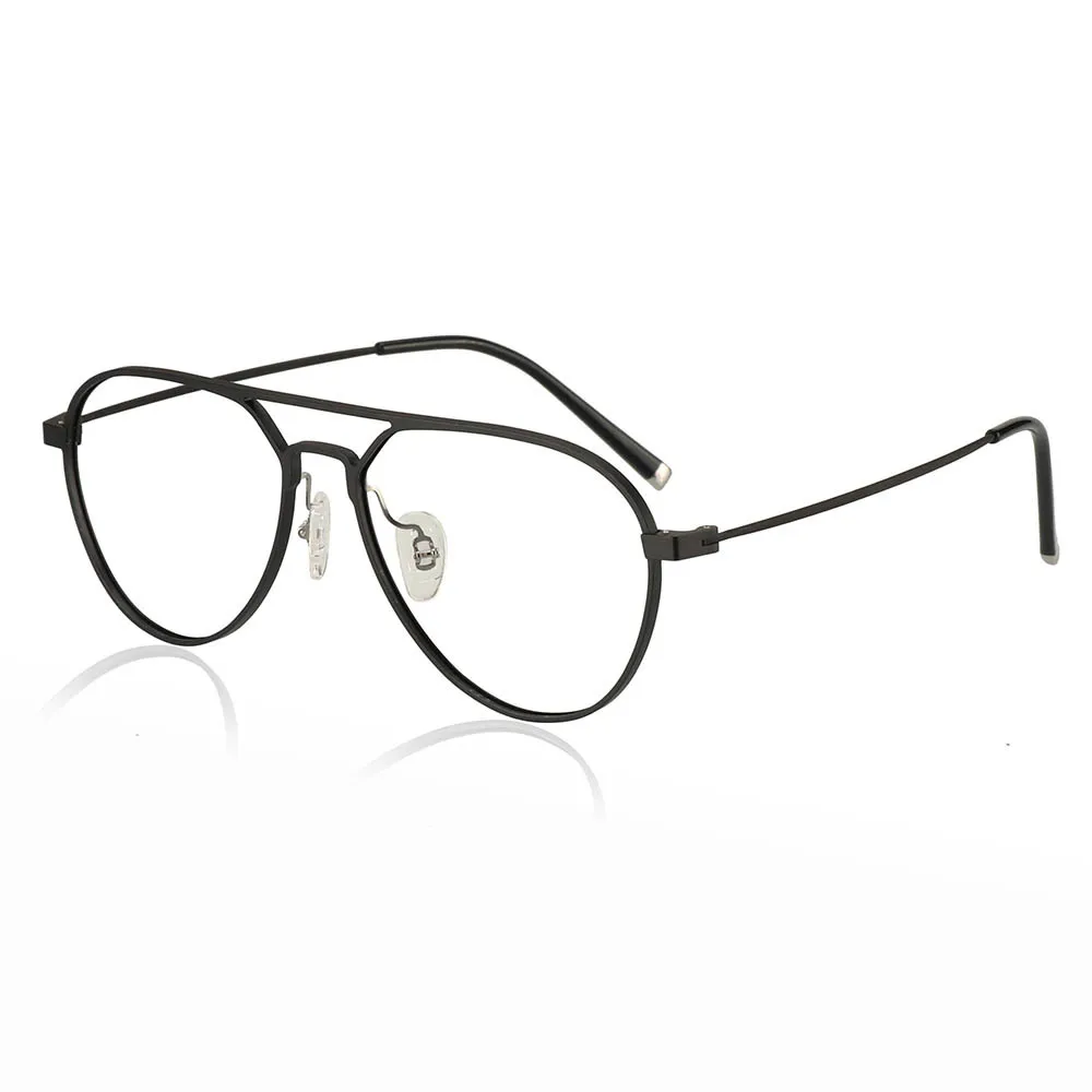 

Titanium Eyeglasses Men Aviation Glasses Frame Man Ultra-light Eyewear for Optic Spectacles 7g Eyeglass