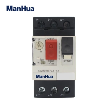 

ManHua GV2-ME 08C /2.5-4A 690V IP20 Thermal-magnetic motor circuit-breakers