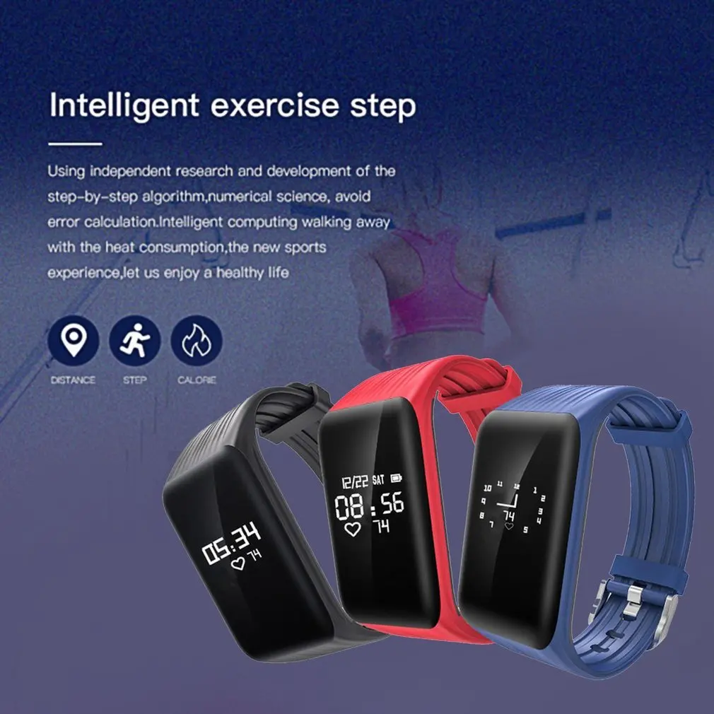Fashionable Smart Bracelet Bluetooth Smart Watch Waterproof K1 Smartwatch Lightweight Heart Rate Wrist Watch drop ship