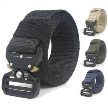 

125 * 3.8cm Special Quick Release Buckle Outdoor Safety Belt Quick Dry Pure Nylon Belt As Training Belt