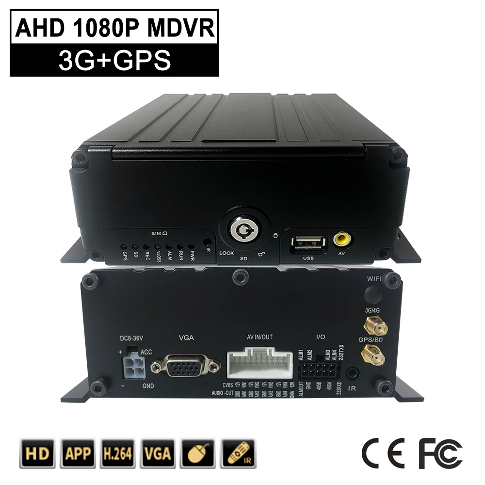 

LSZ MDVR Video-Recorder Vehicle Android H.264 SD GPS 256G 3G 4CH mobile dvr