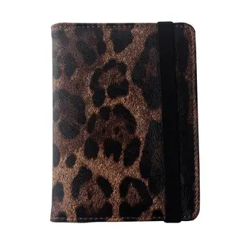 

Leopard Card Holder Purse Multi-function Bag Cover on the passport Holder Protector Wallet Business Card Soft passport Cover