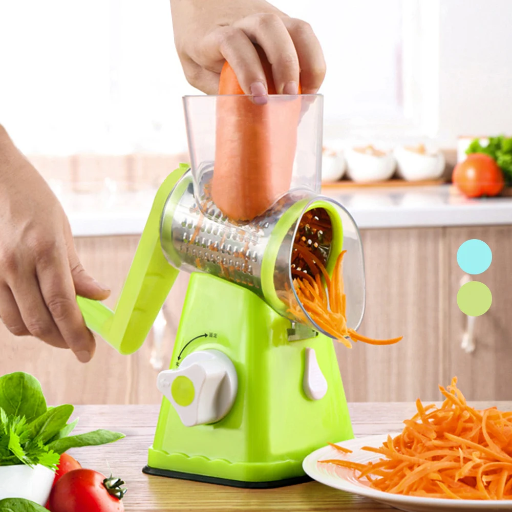 

Vegetable Cutter Round Slicer Kitchen Slicer Roller Cutting Machine Kitchen Appliances Handheld Vegetable Cutter Food Processor