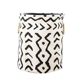 

Cotton Linen Waterproof PE Coating Storage Basket Sundries Storage Box Storage Barrels Storage Basket Laundry Basket