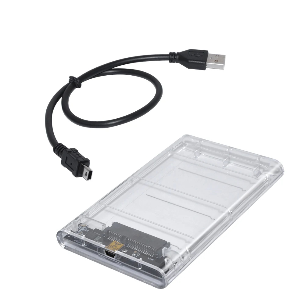 USB 3.0 2.0 HDD Ŭ, 2.5 ġ  Ʈ SATA SSD ϵ ̺ ̽, 6TB    HDD ̽ 