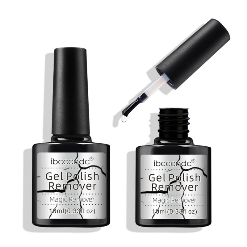 3pcs Nail Polish Removal Gel Liquid Professional Convenient Fast Removes Soak Off Remover | Красота и здоровье