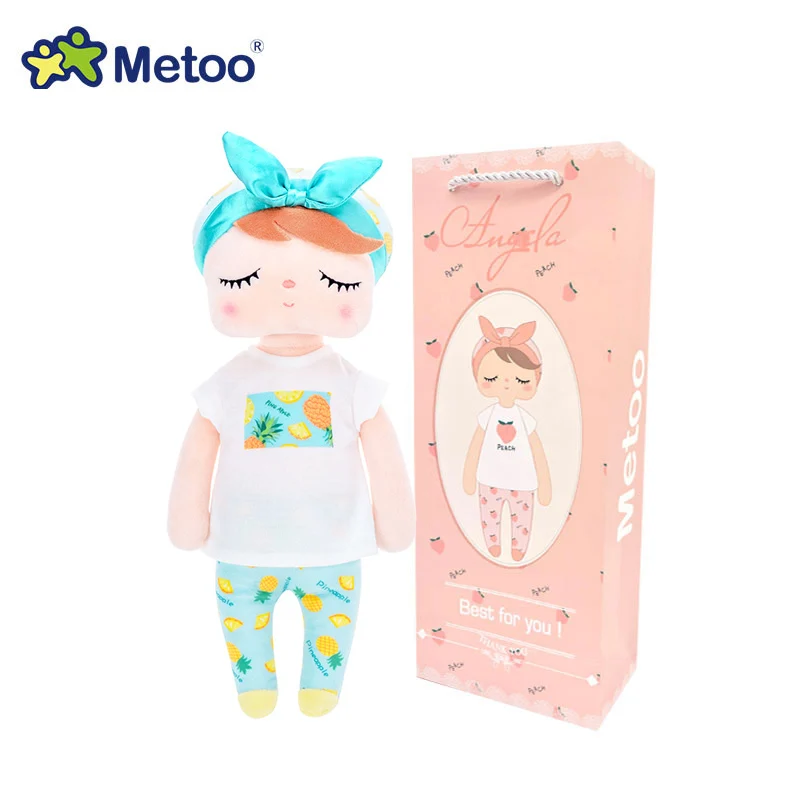 【New boxes】новейшая кукла Metoo, мягкие плюшевые сказочные игрушки для девочек, милый мультяшный Кролик для детей, подарок на Рождество, день рождения - Color: 918-17